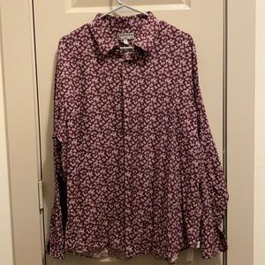 Express Fitted Dress Shirt